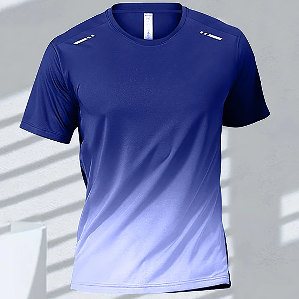 T-shirt Quick-drying Gradient Short Sleeve Tees