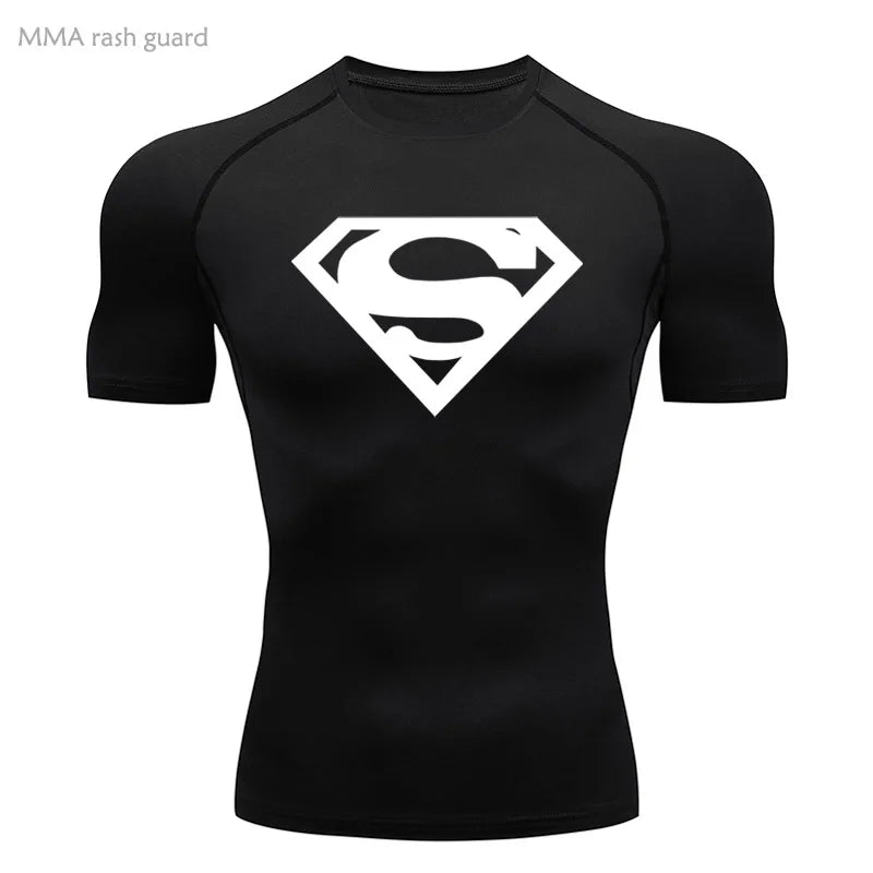 Compression Shirt Men's T-Shirt - SUPER MAN