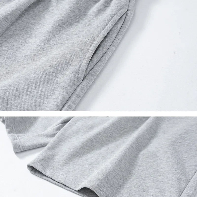 Plain Men’s Sweat Shorts - KNIT