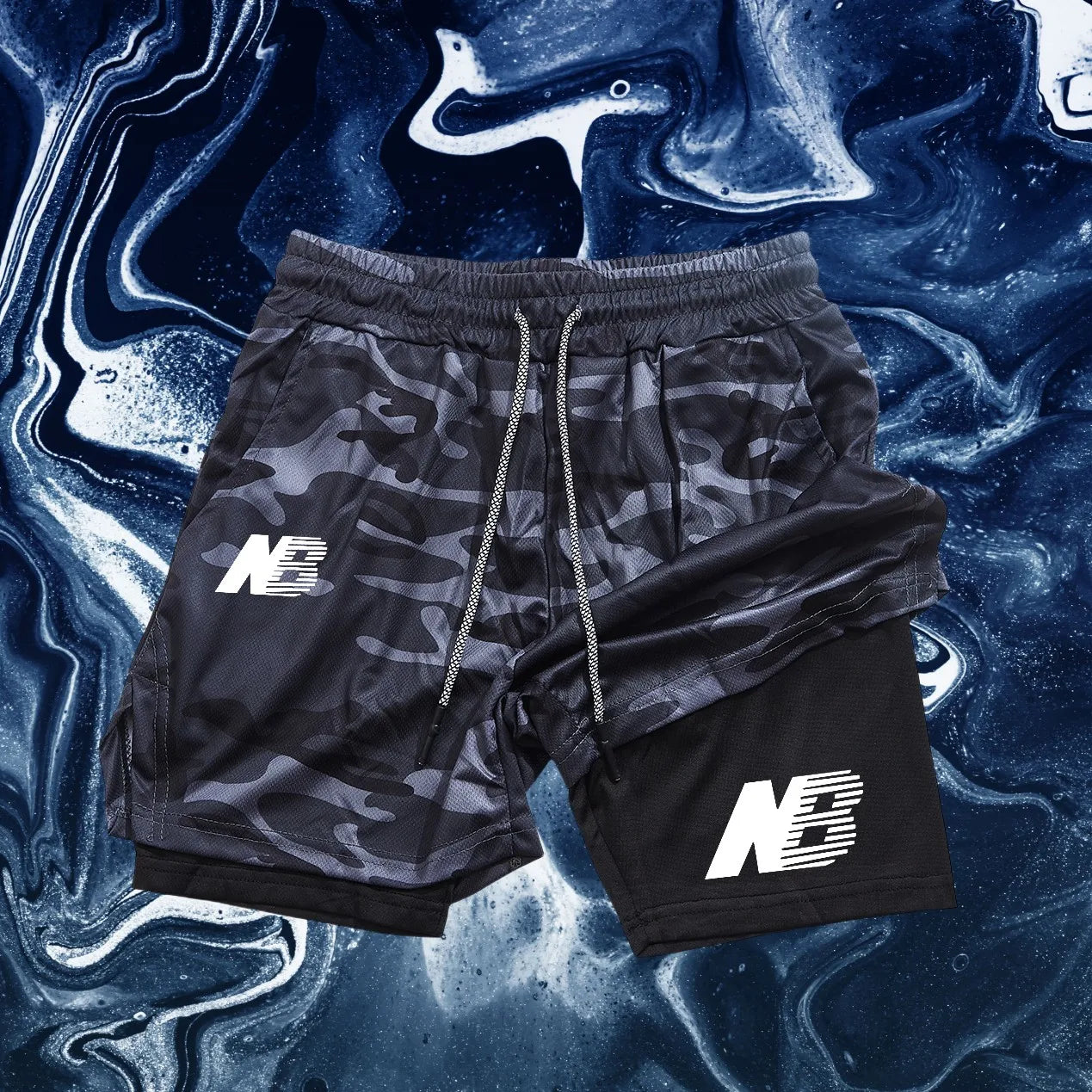 Tight Double Layer 2-in-1 Shorts - NEW BALANCE