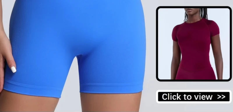 HISTELLO Impacts Gym Shorts Women
