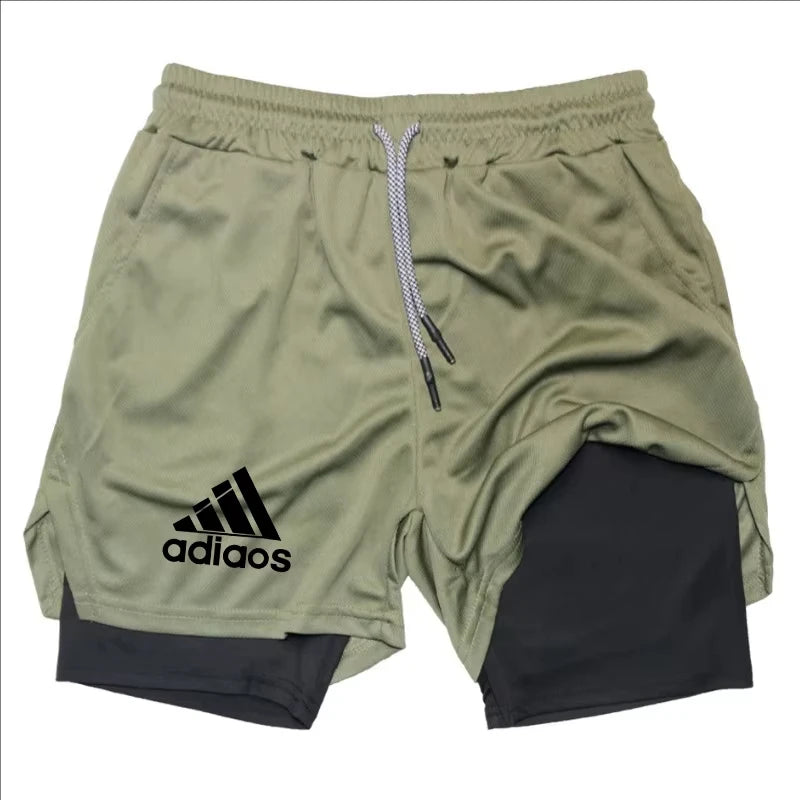Men'S Compression Shorts Gym Quick-Drying Shorts - ADIDAS