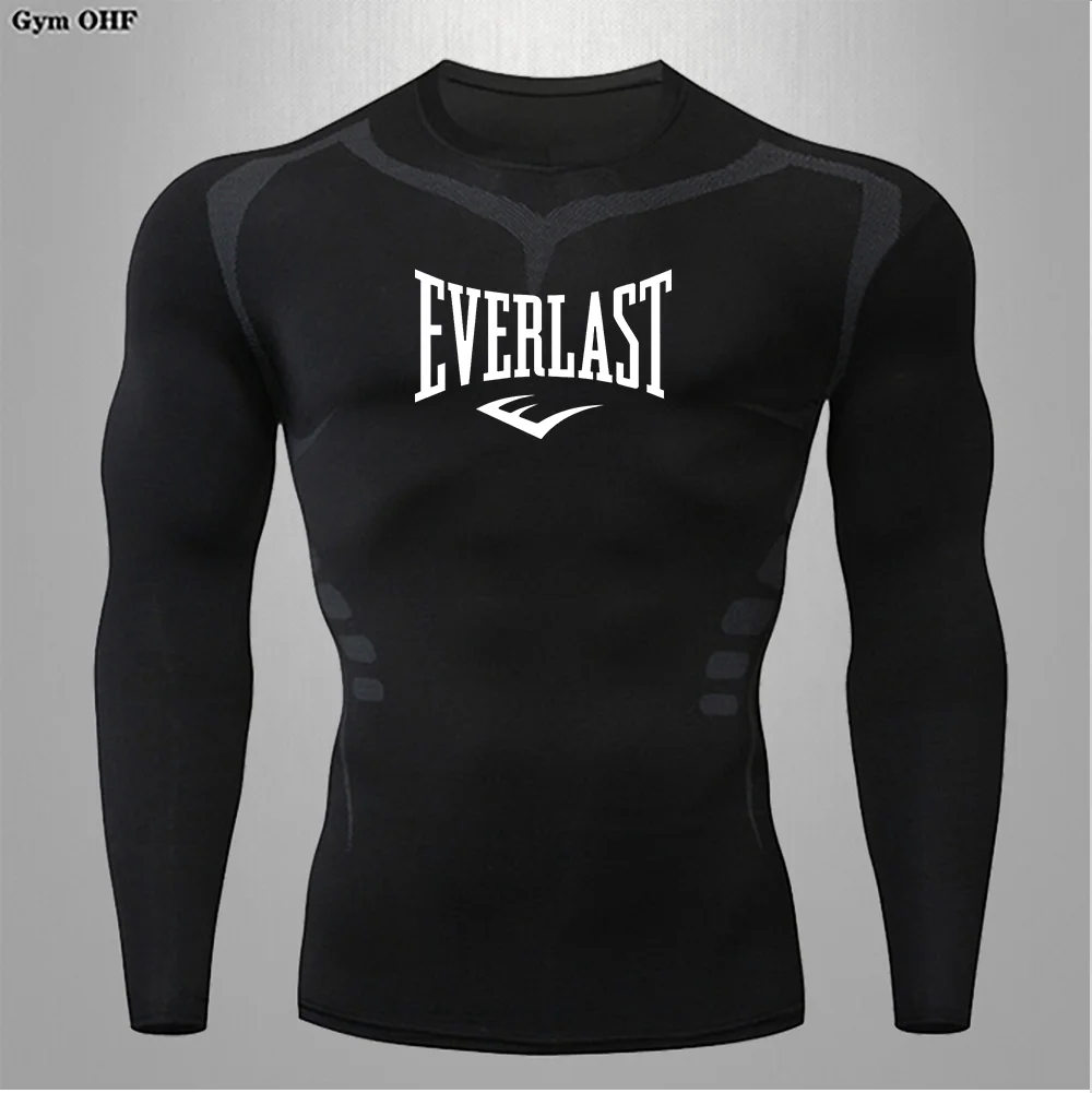 Men's Fit T-shirt Athletic Compression - EVERLAST