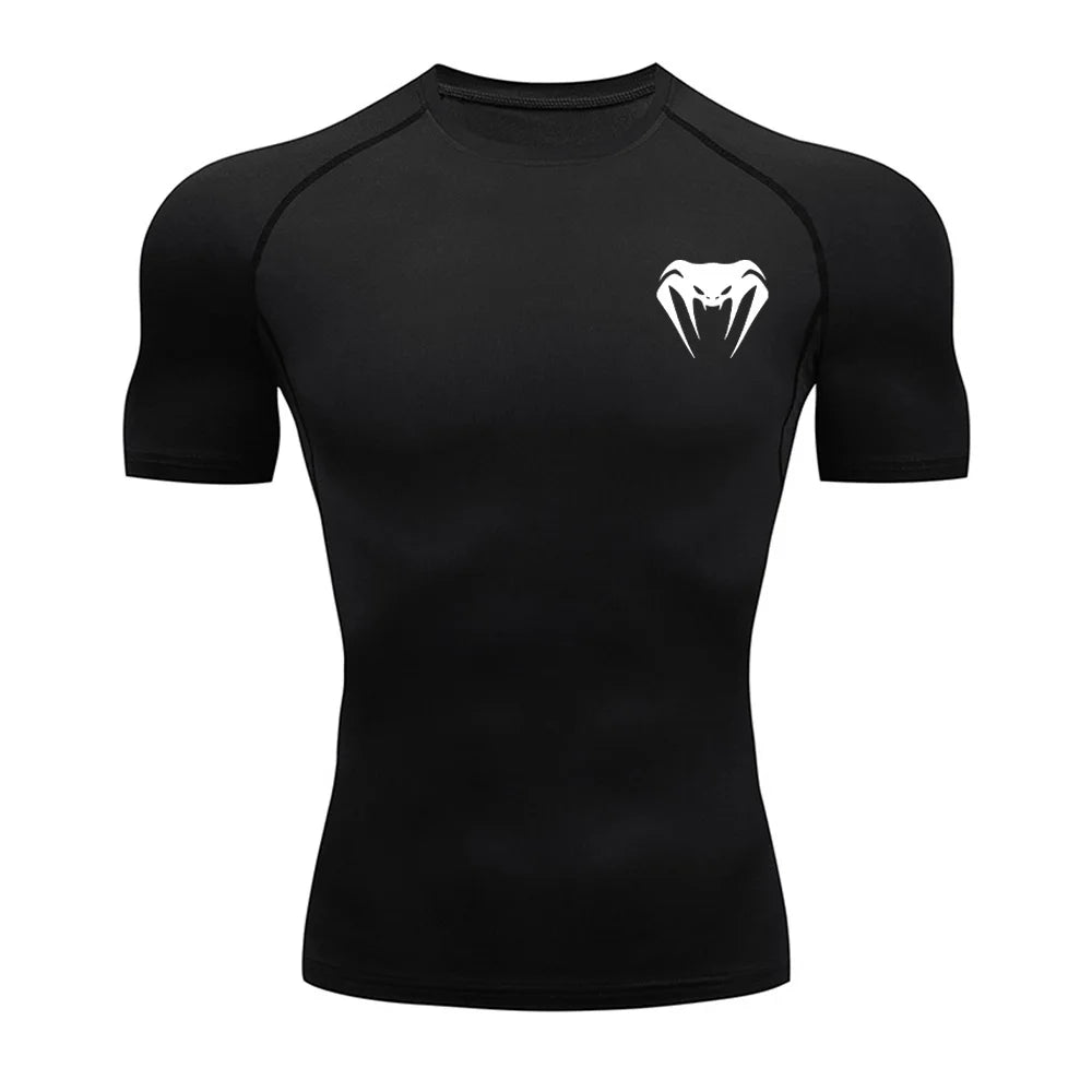 Compression T-Shirt Men Bodybuilding - VENUM