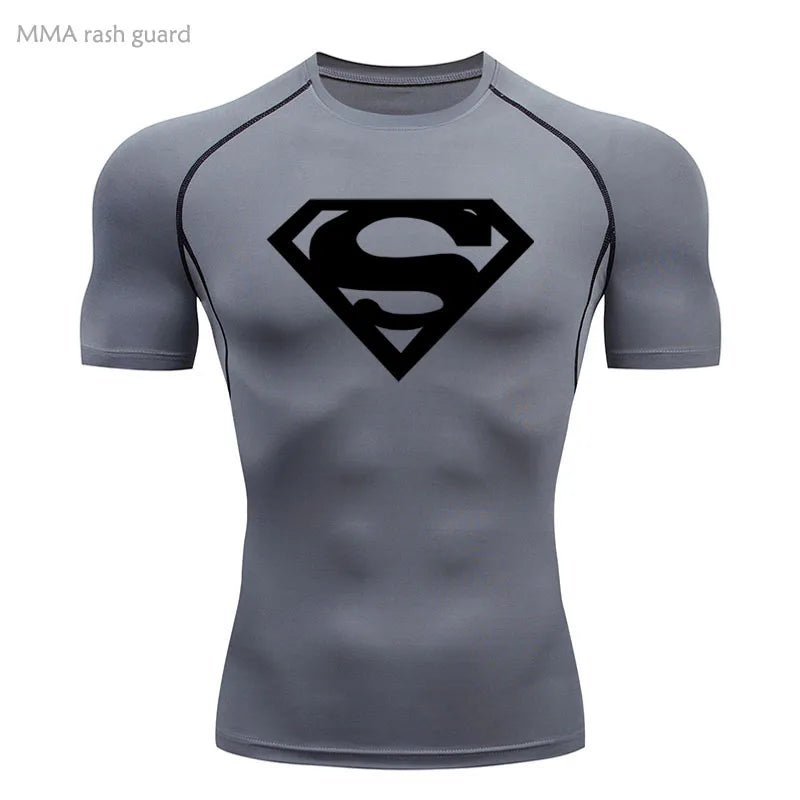 Compression Shirt Men's T-Shirt - SUPER MAN