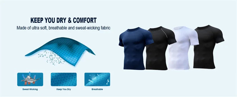 Compression Shirt Men's T-Shirt - SUPER MAN