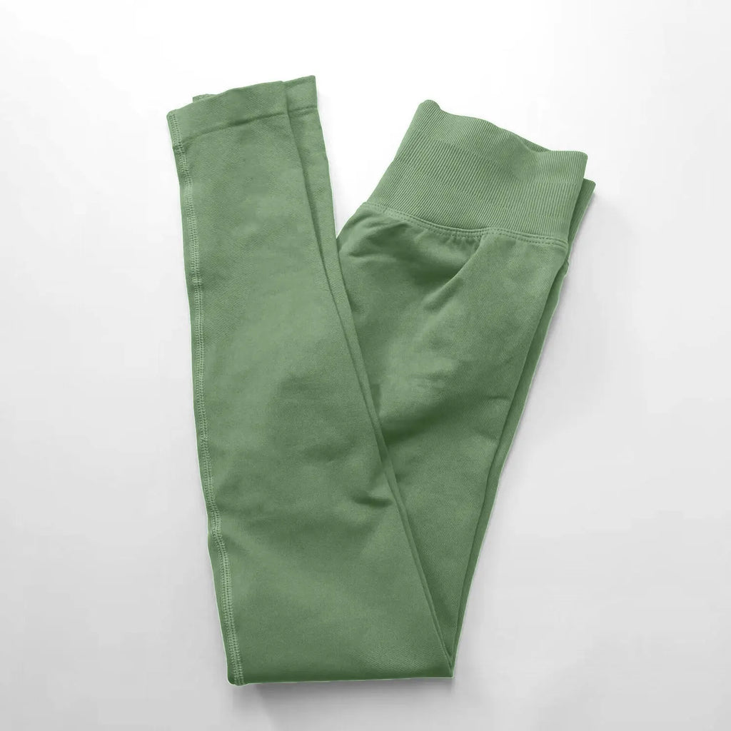 Seamless Sports Pants Low Ribbed - NCLAGEN