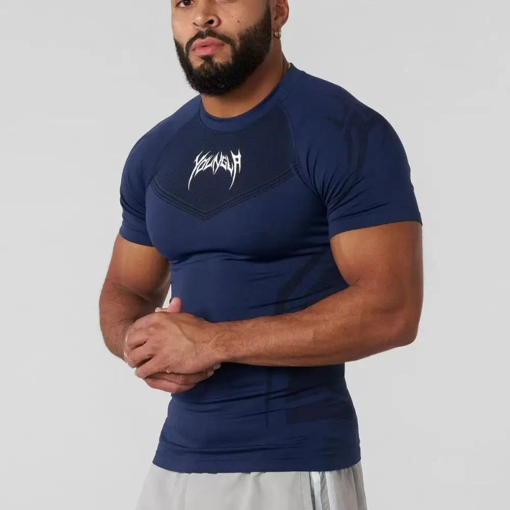Men's Compression T-Shirt - YOUNGLA