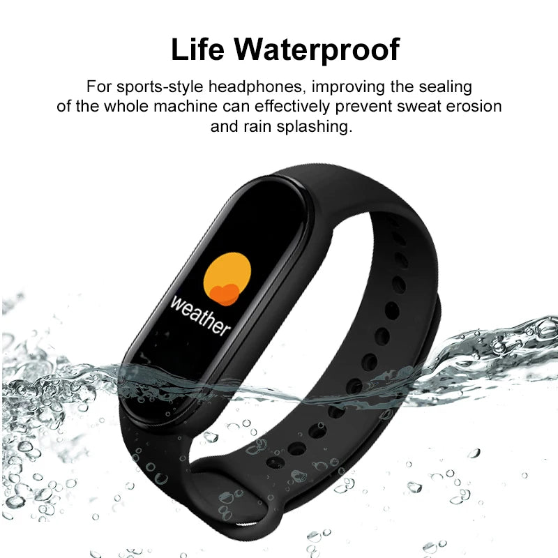 M6 unissex Smart Bracelet Sports Band Multi-function