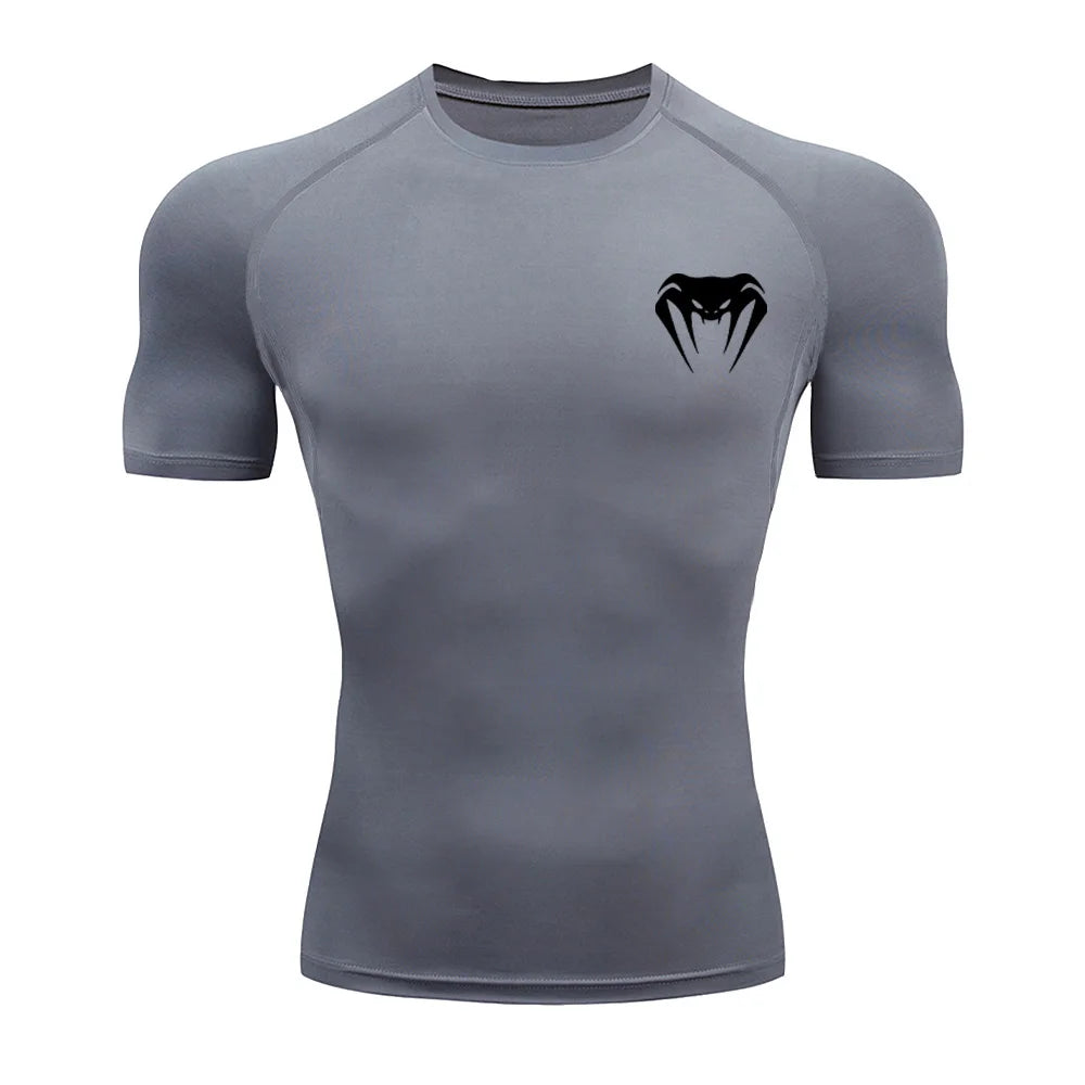 Compression T-Shirt Men Bodybuilding - VENUM