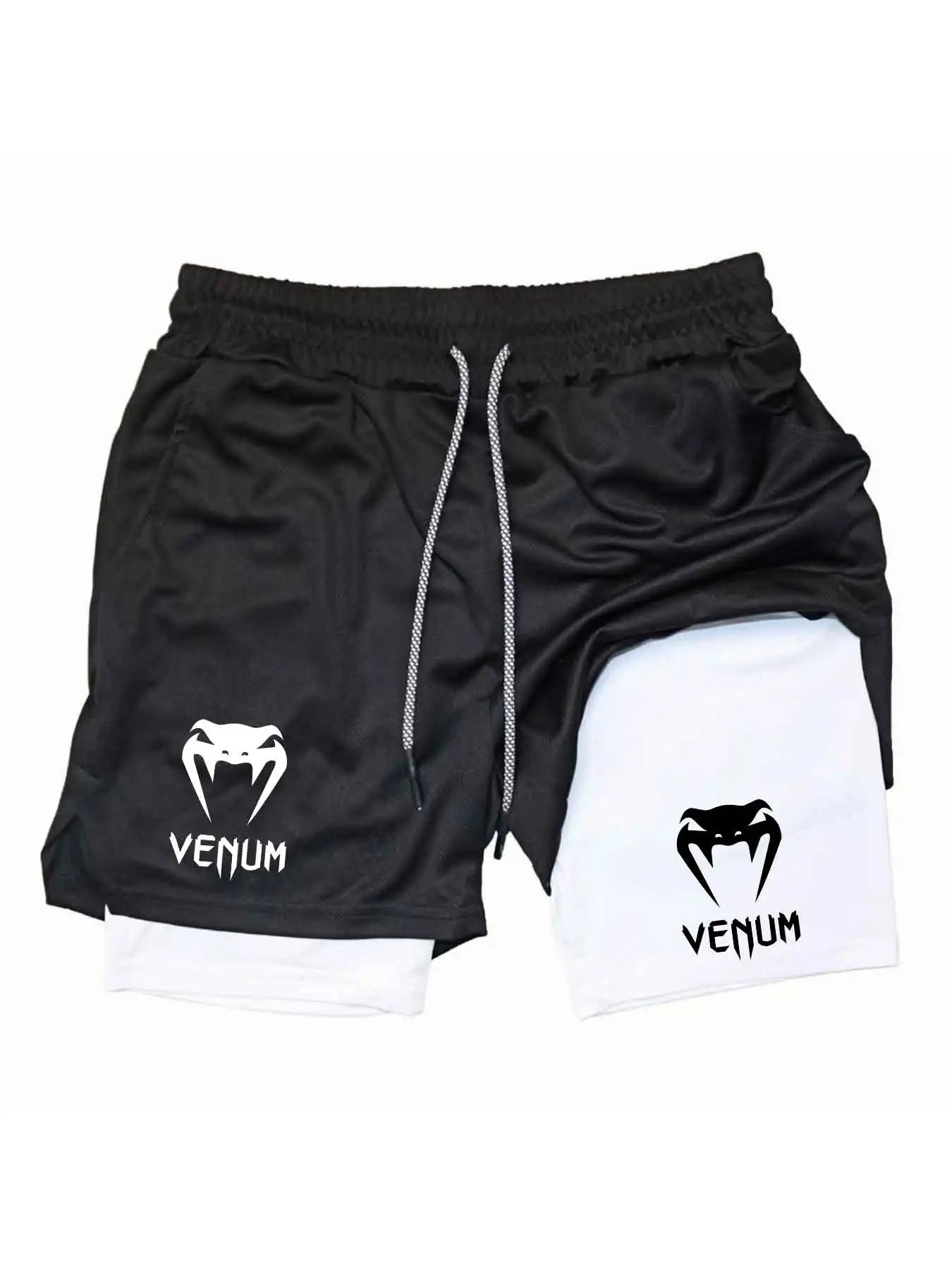 Sports Shorts 2-in-1 Gym Running Casual - VENUM